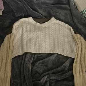 forever 21 cropped sweater